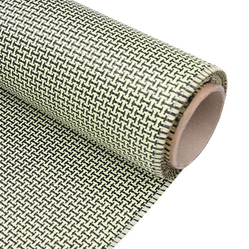 Geel/zwarte I-balk Aramid Carbon Blend Geel/zwarte I-balk Aramid Carbon Blend